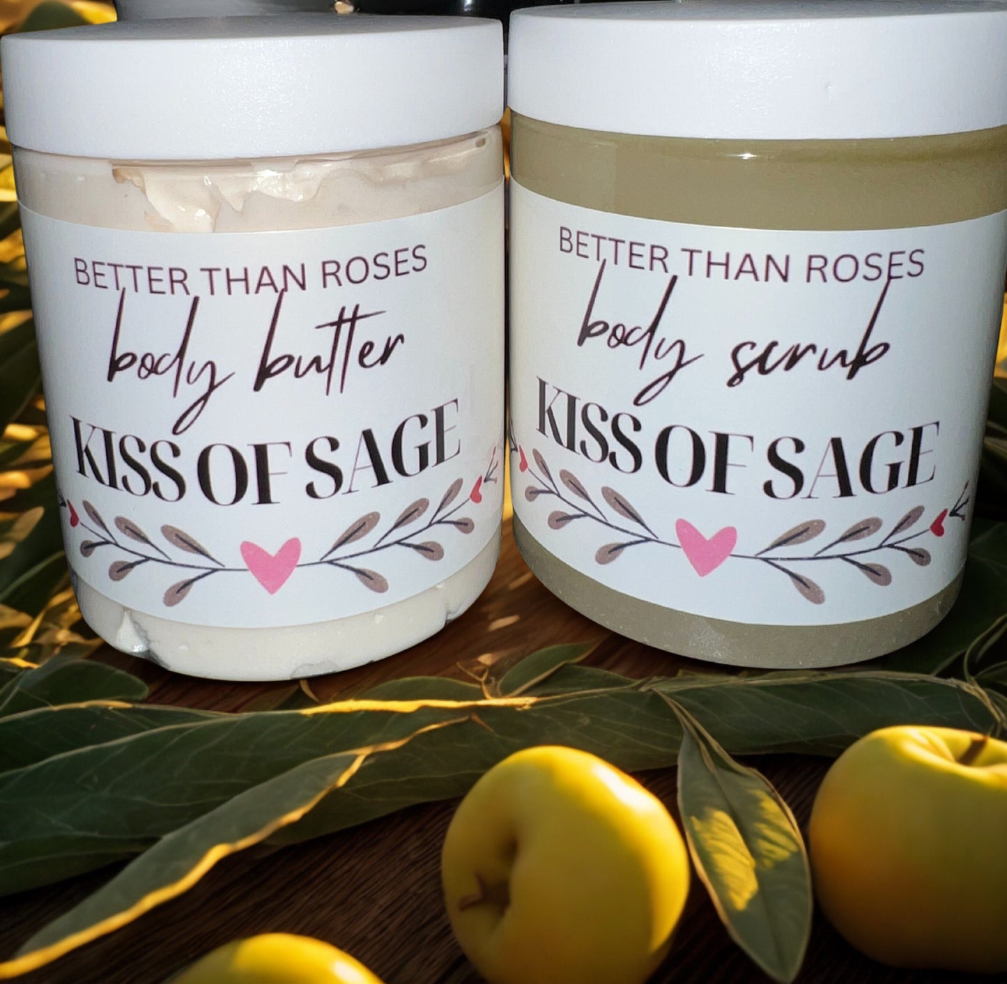 Whipped Body Butter & Body Scrub DUO (Valentine's Day Edition)
