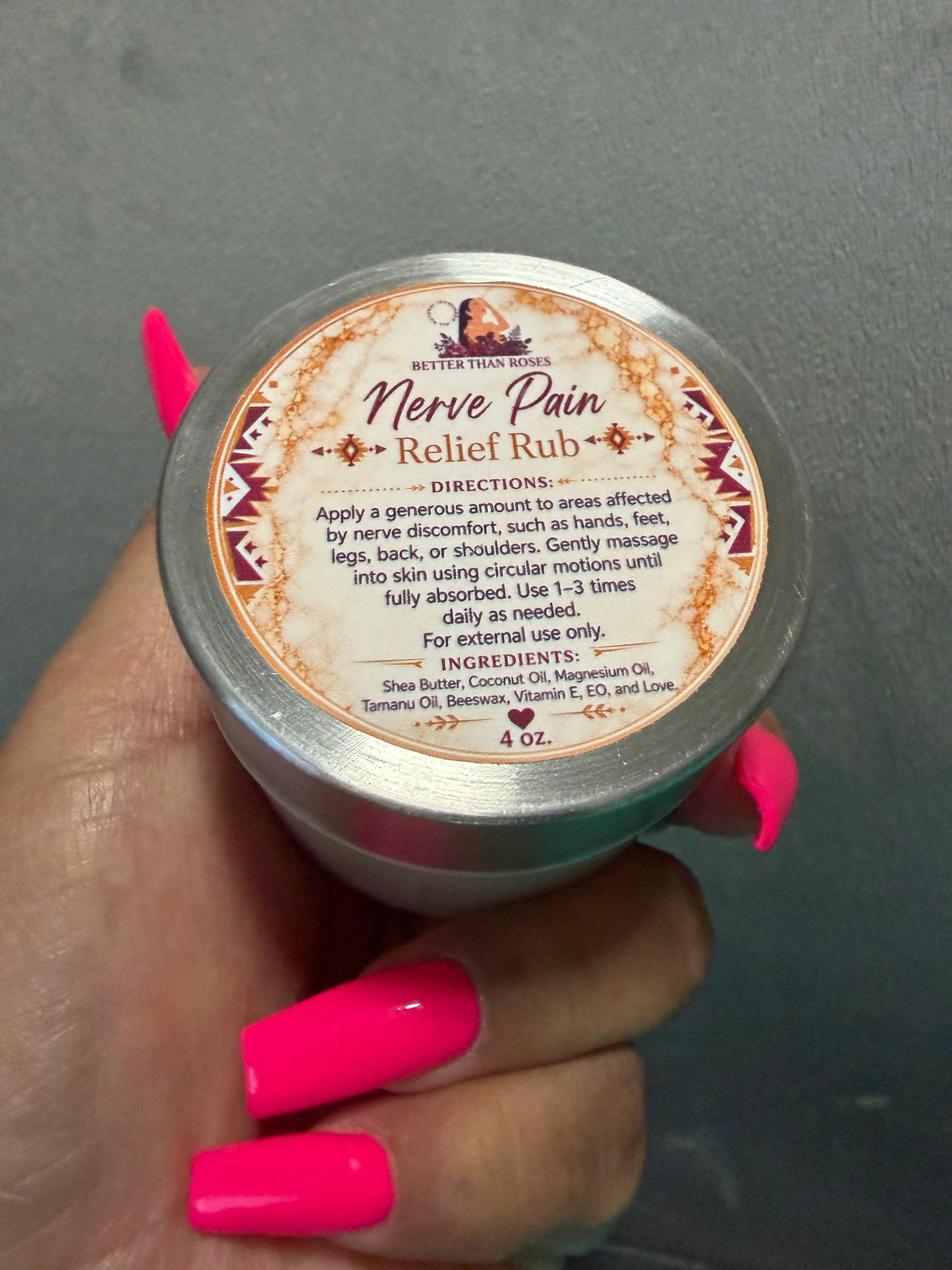 Nerve Pain Relief Rub