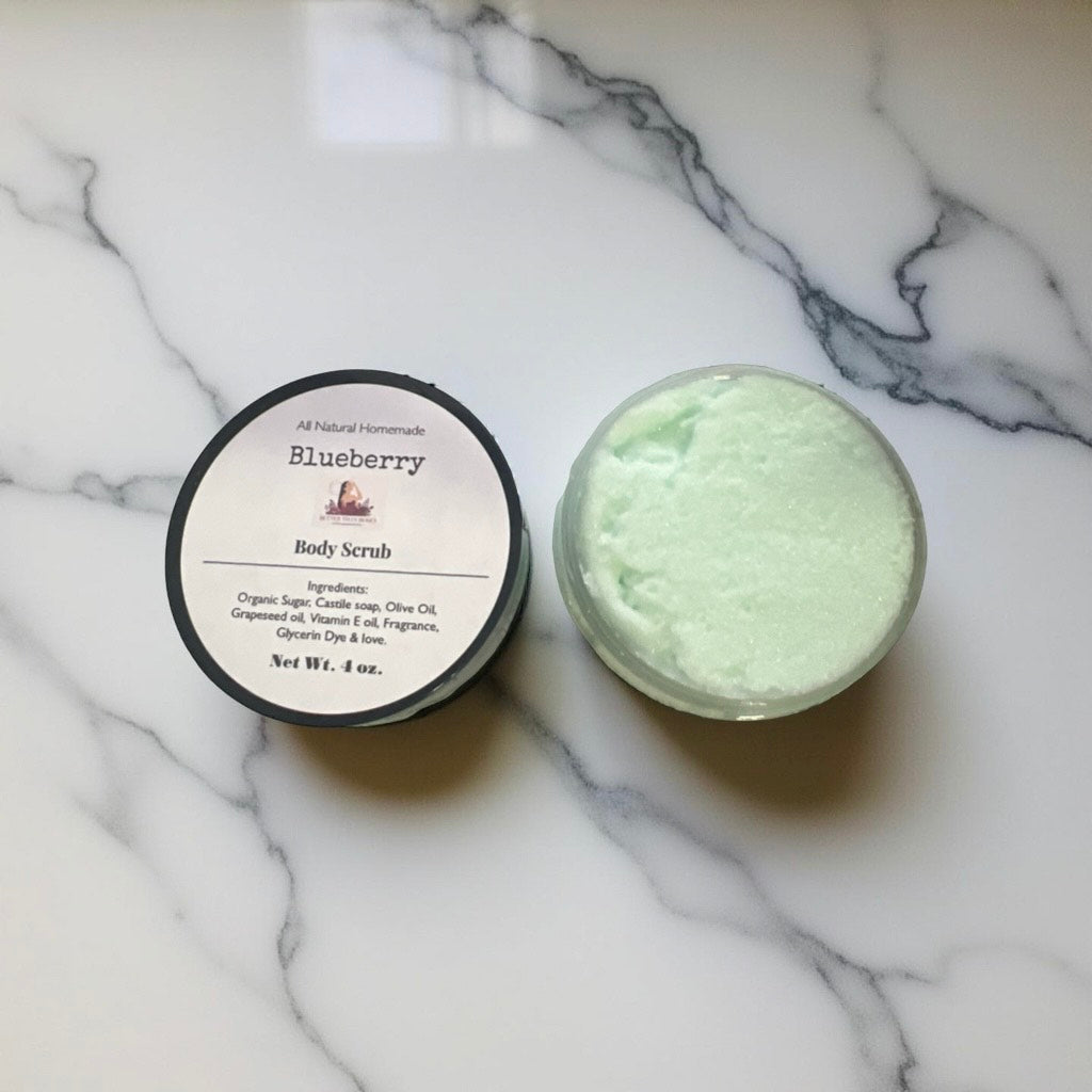 Body Scrub- Blueberry (8 oz)