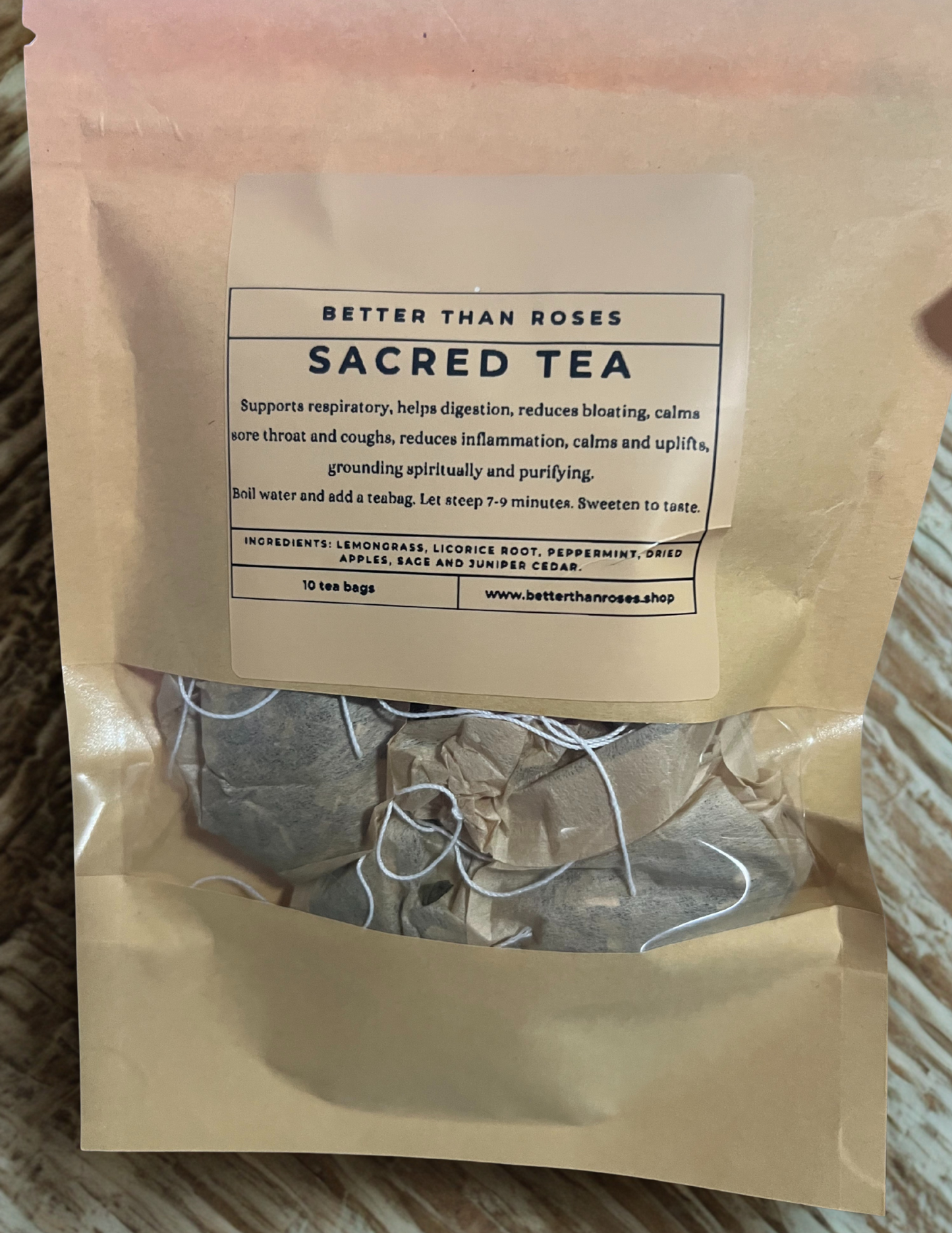 Tea- Assorted (bagged individually)