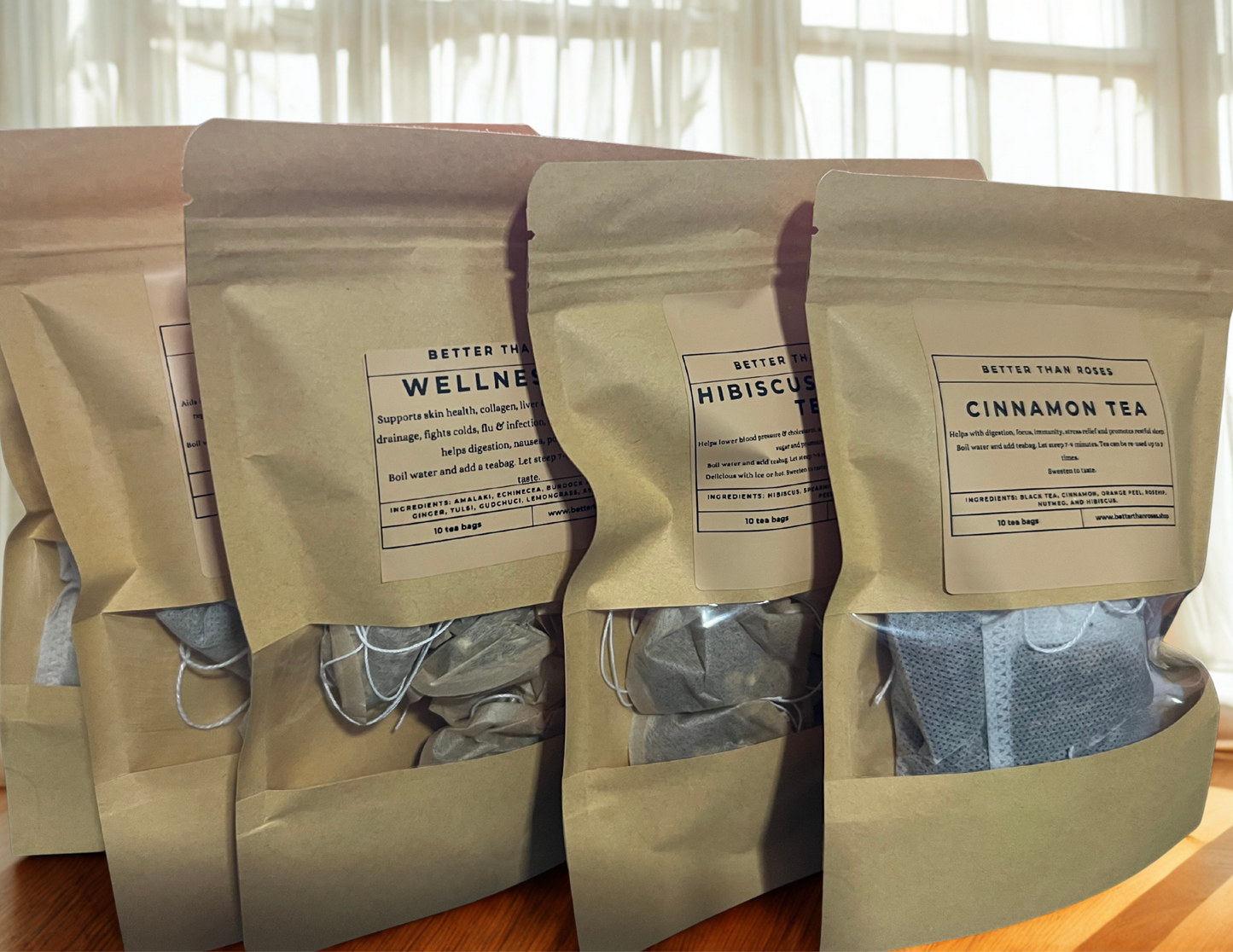 Tea- Assorted (bagged individually)