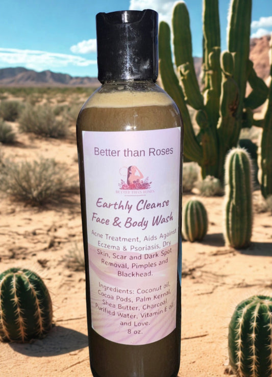 Earthly Cleanse Face & Body Wash (8 oz.)