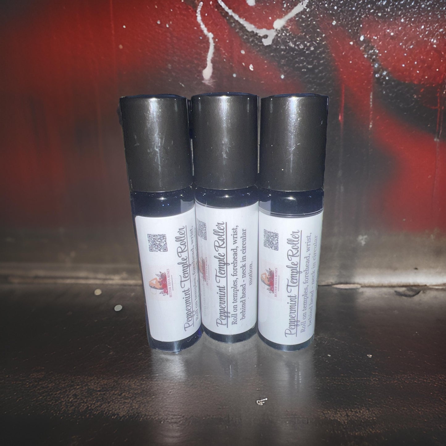 Temple Rub- PEPPERMINT (10 ml.)