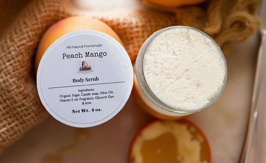 Body Scrub- Peach Mango (8 oz.)