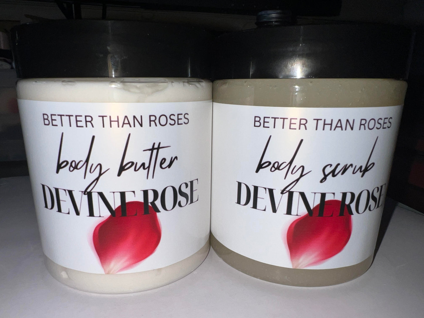 Whipped Body Butter & Body Scrub DUO (Valentine's Day Edition)