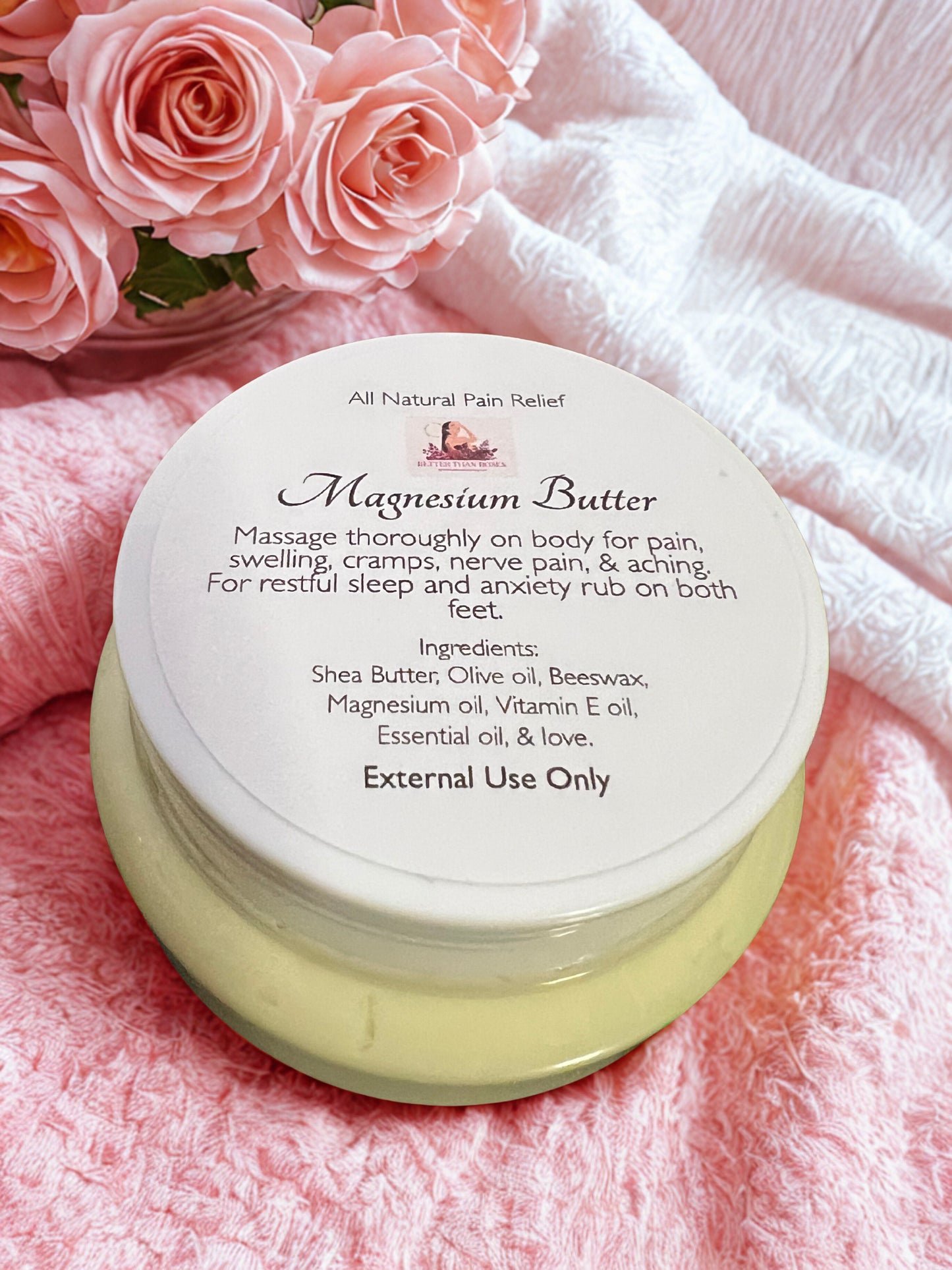 Magnesium Butter- Natural Pain Reliever