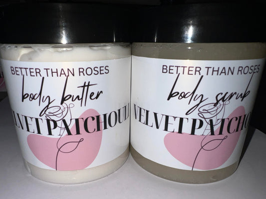 Whipped Body Butter & Body Scrub DUO (Valentine's Day Edition)